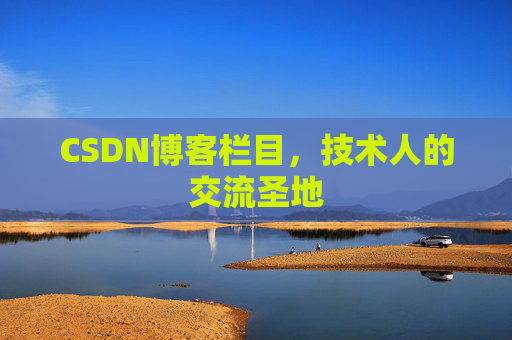 CSDN博客栏目，技术人的交流圣地